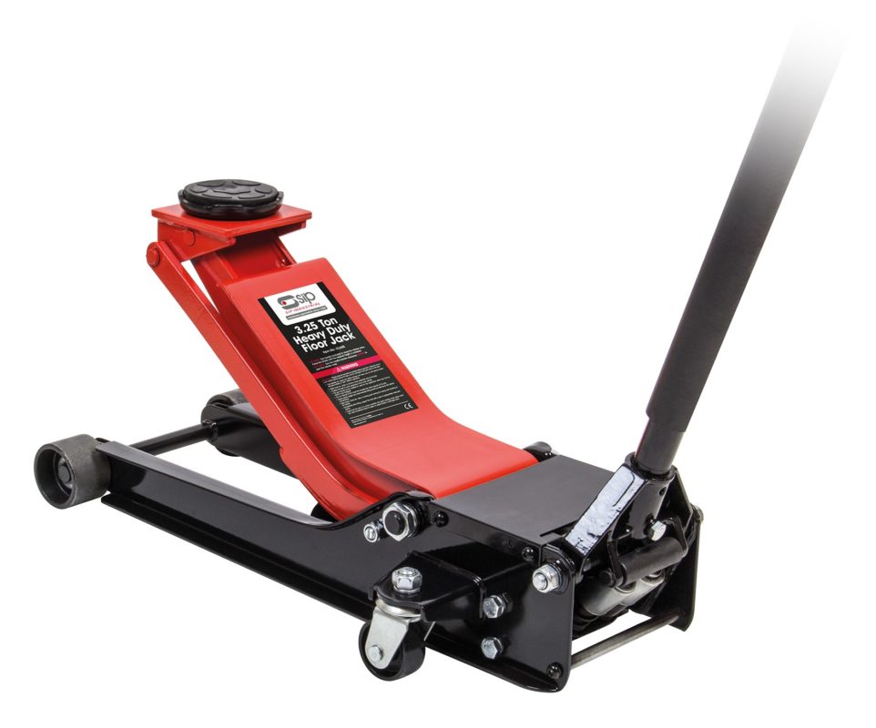 3.25 Ton Heavy Duty Trolley Jack Lifting Equipment at Tyre Bay Direct