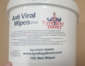 Anti Viral wipes protection from Covid-19