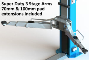 3 stage arms