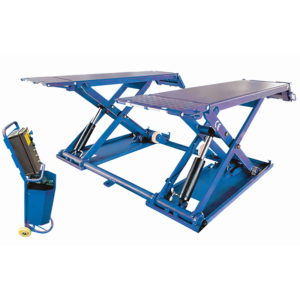 Atlas SL25 Portable Low Profile Scissor Lift at Tyre Bay Direct