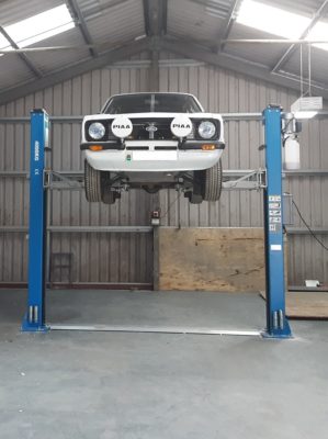 The perfect Two Post Car Lift installation by the ISN Garage Assist engineers.