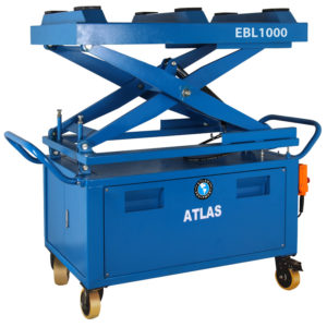 Tyre Bay Direct 的 EBL1000 EV 汽车电池剪刀式升降机