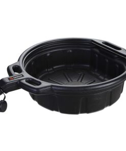 GROZ Oil Coolant Gearbox Drain Pan Black