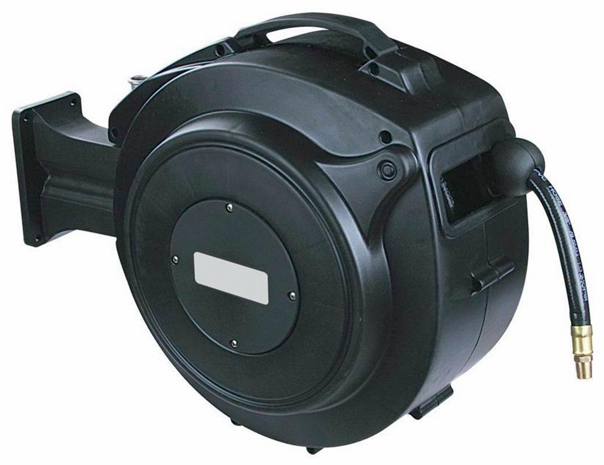 15m Retractable Air Line Reel with 10mm Id Tyre Bay Direct