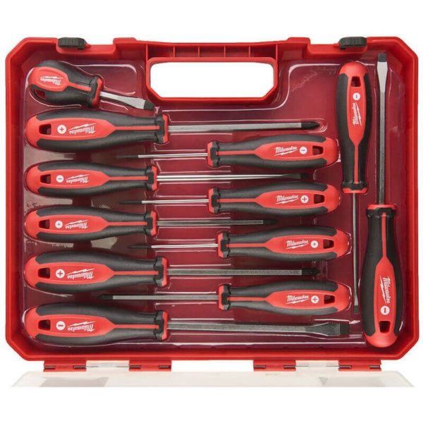 Milwaukee Tri-lobe Hand Screwdriver Set 4 12pc