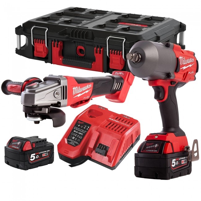 Milwaukee Impact Wrench And Grinder 