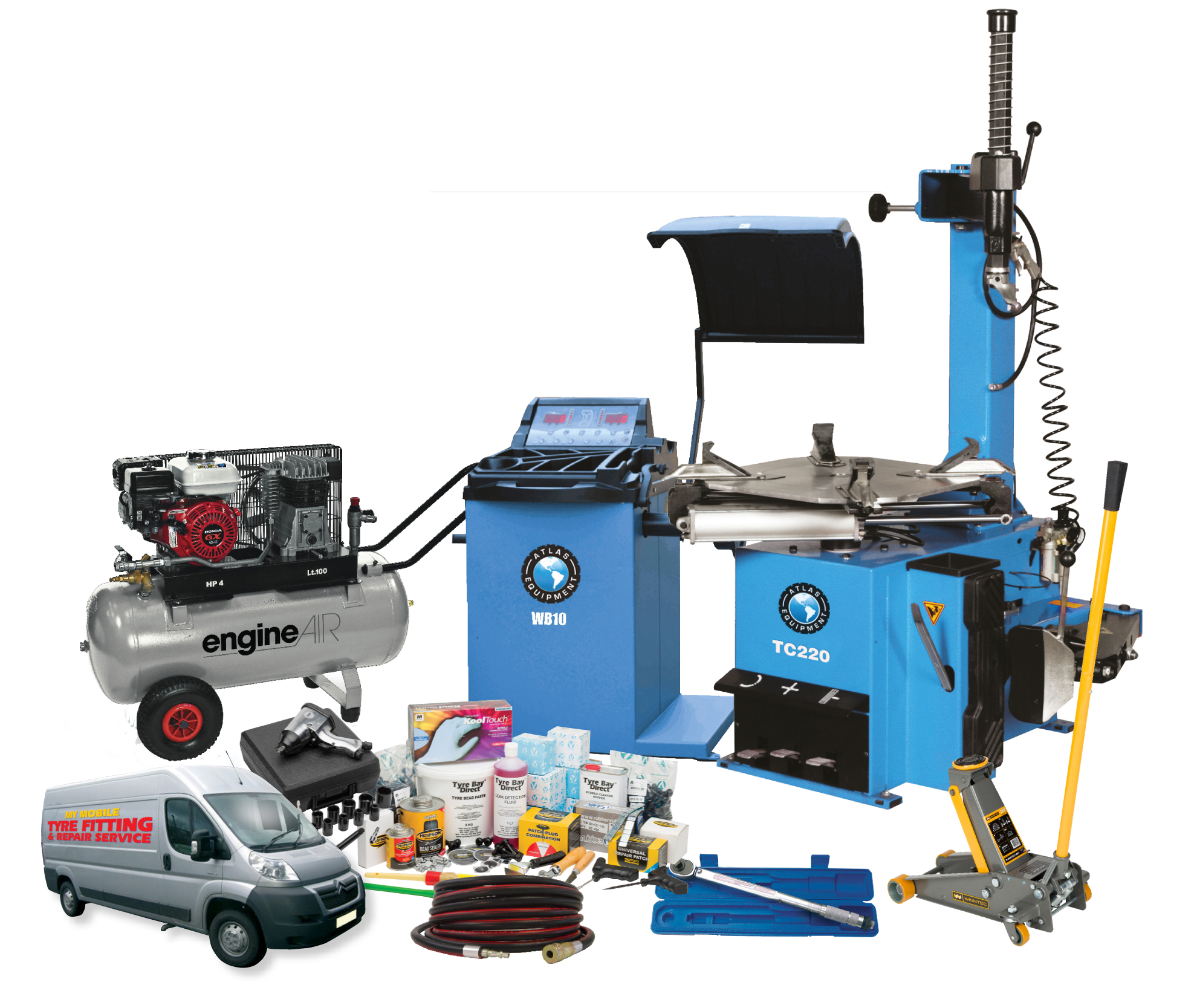 Mobile Tyre Fitting Starter package All the equipment you need