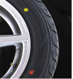 Discover the meaning behind the red dot and yellow dot found on the rim of tyres.