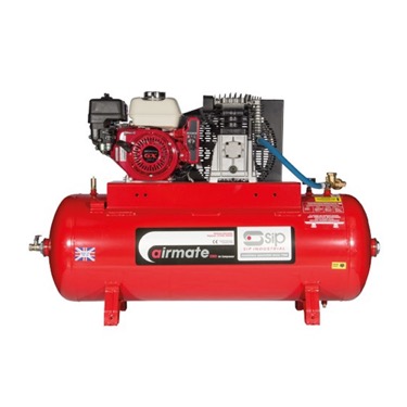 Airmate ISHP5.5/150 Industrial Air Compressor – Honda Petrol Pull Start