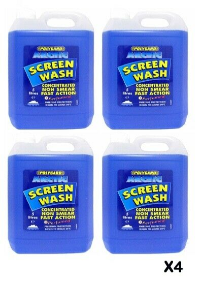 Polygard Screenwash Concentrate 5L (Pack of 4)