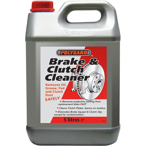 Polygard Brake & Clutch Cleaner 5L x 4