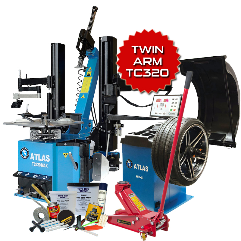 Tyre Machine and Balancer Packages the Atlas Equipment lineup 2019