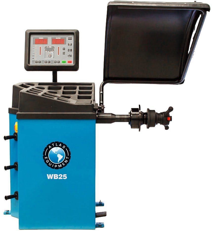 Atlas WB25 SemiAutomatic Wheel Balancer