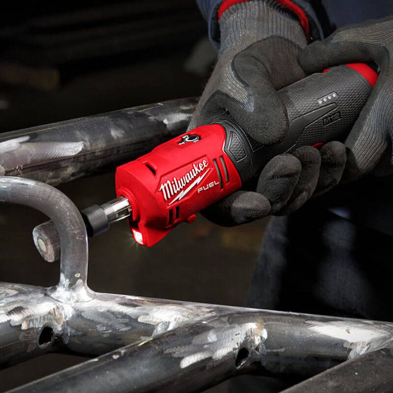 Milwaukee M12 Fuel Straight Die Grinder Kit