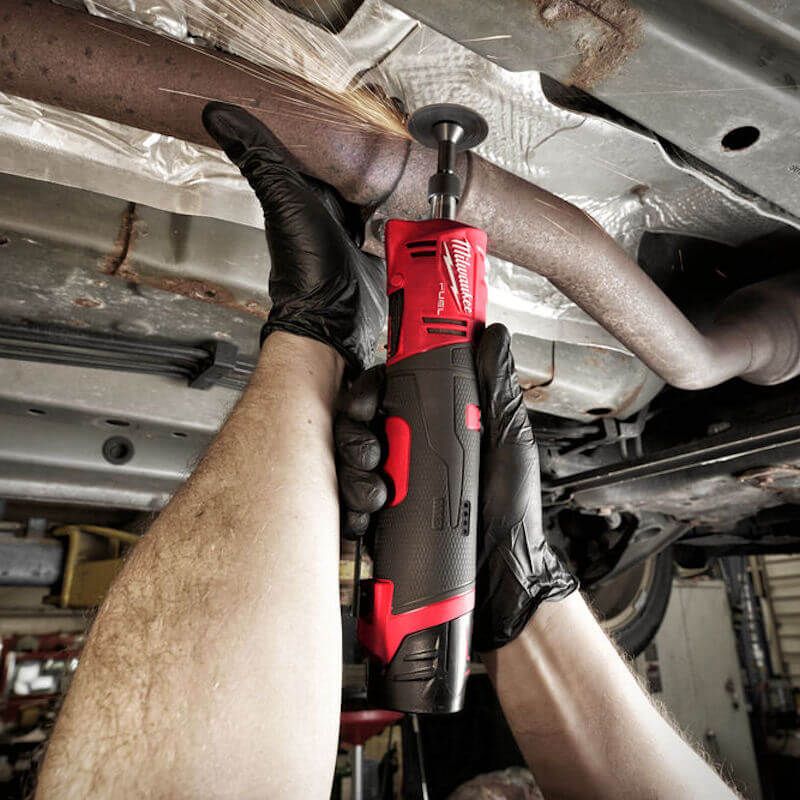 Milwaukee M12 Fuel Straight Die Grinder Kit