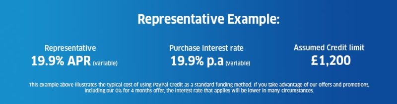 paypal representative example