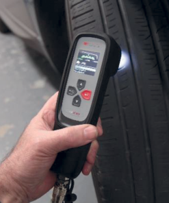 Bartec Tap 100 Integrated Handheld Tread Depth and Pressure Tool lamp for checking tread