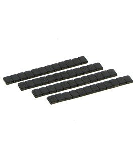 TBDA04B - 50 Strips of Self Adhesive 5g Weights - Black